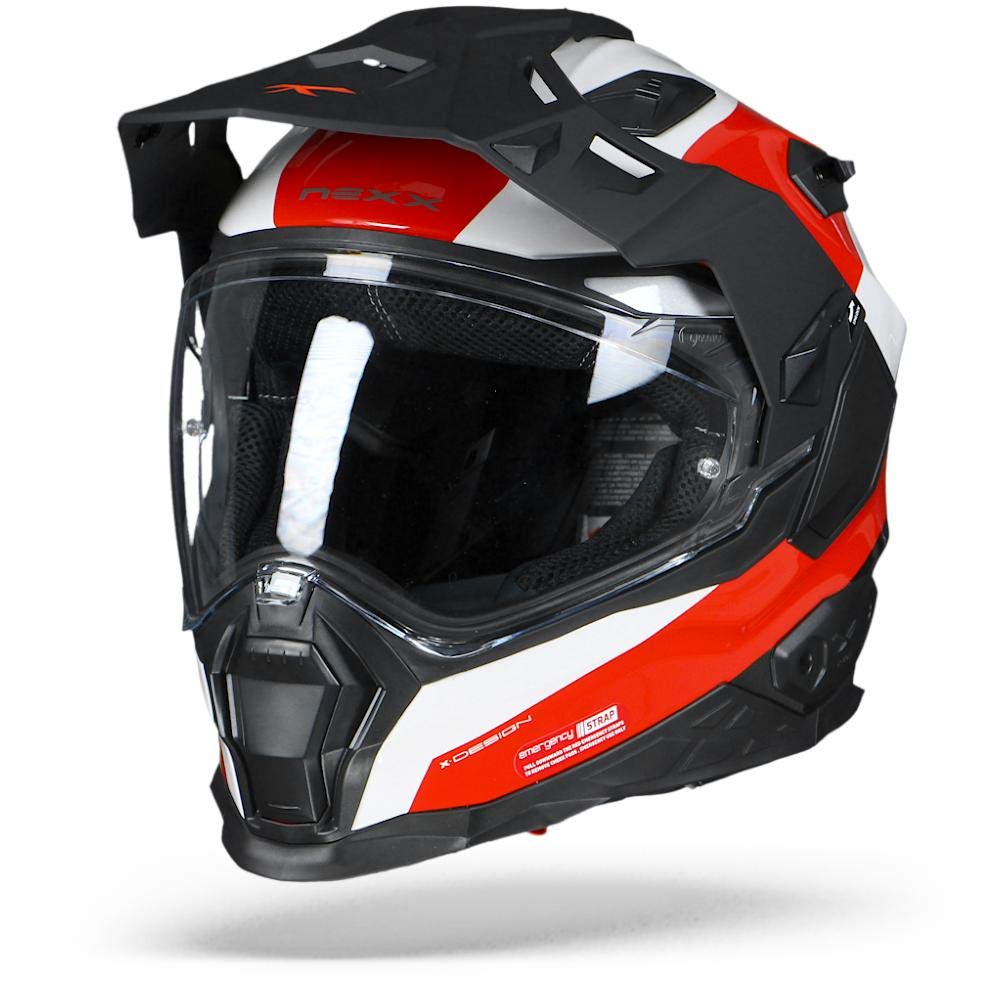 NEXX X.WED 2 Duna Red White Motorcycle Helmet