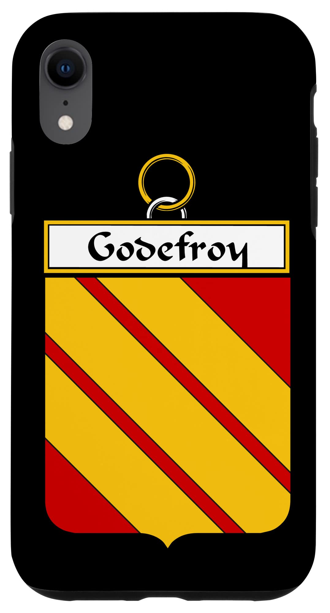 iPhone XR Godefroy Coat of Arms - Family Crest Case