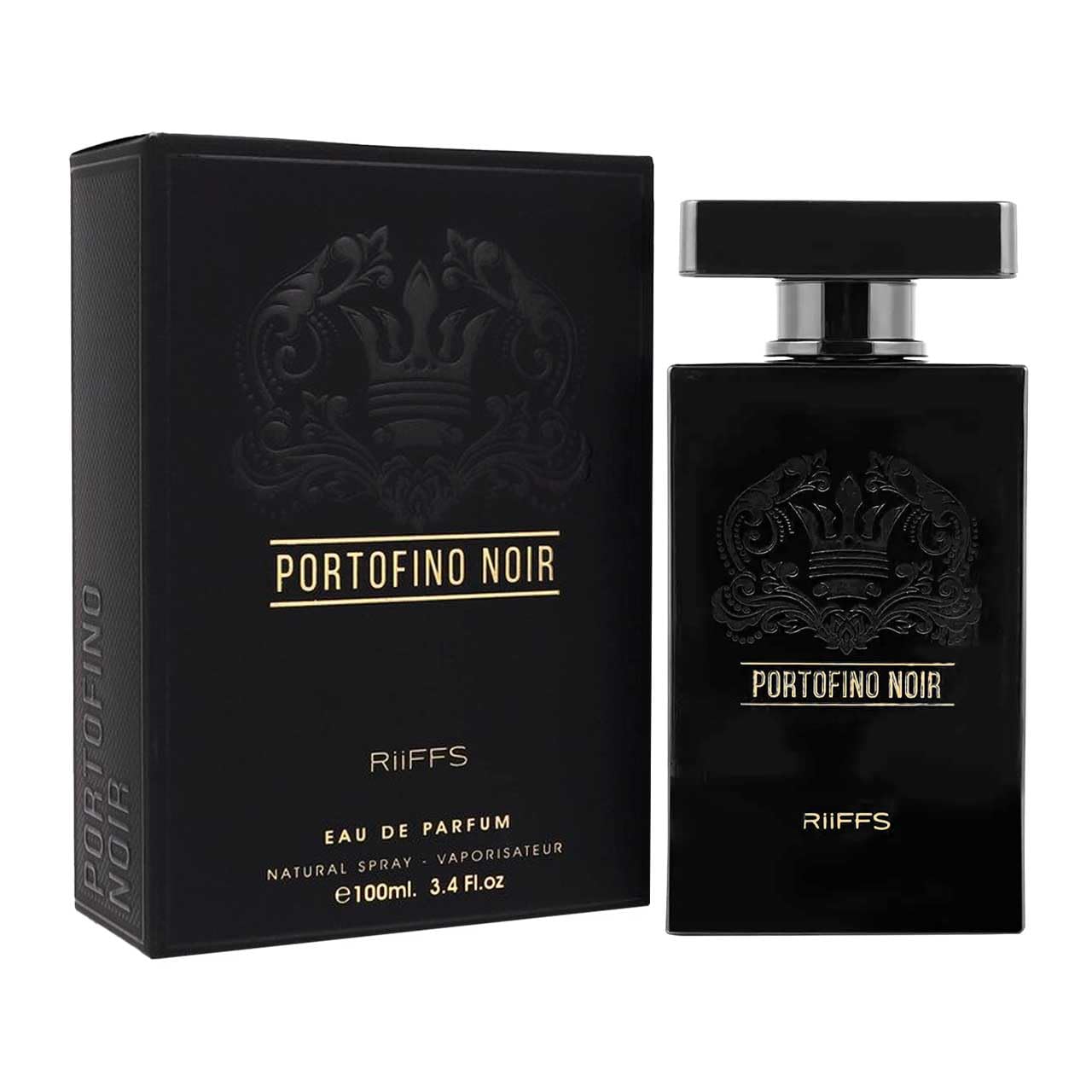 Portofino Noir by Riiffs Eau De Parfum Spray 3.4 oz