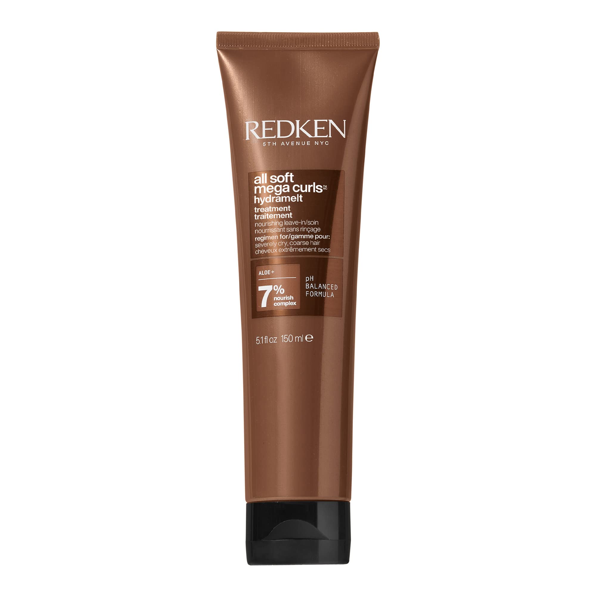 REDKEN| Leave-In Cream, Infused with Aloe Vera, For Severely Dry, Coarse Hair, Hydrates, Softens & Improves Manageability, All Soft Mega Hydramelt