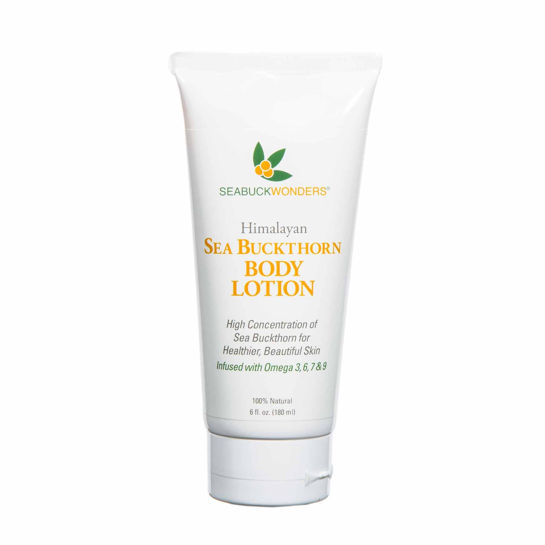 SeabuckwondersOrganic Sea Buckthorn Body Lotion, 6 FL OZ