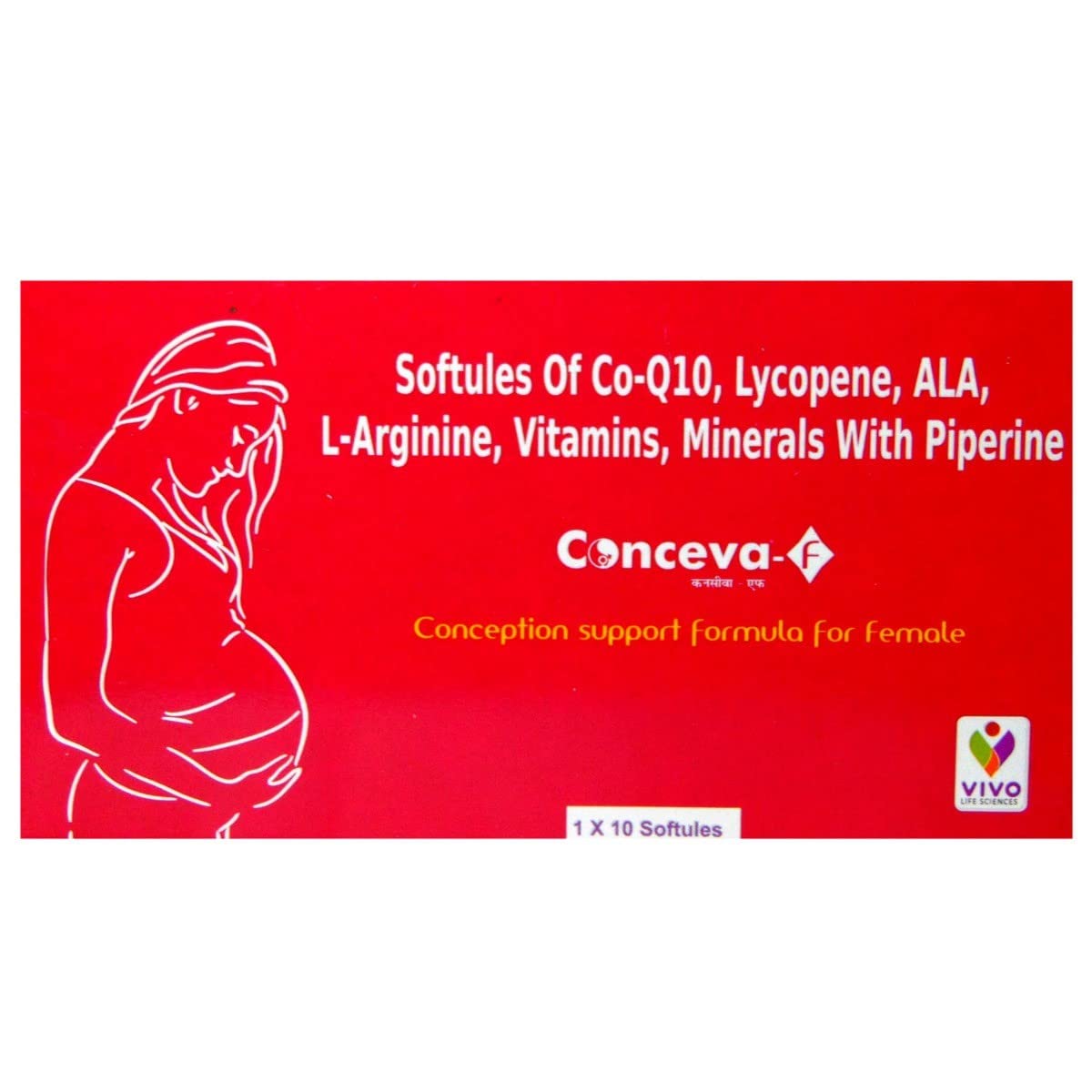 Conceva F - Strip of 10 Tablets