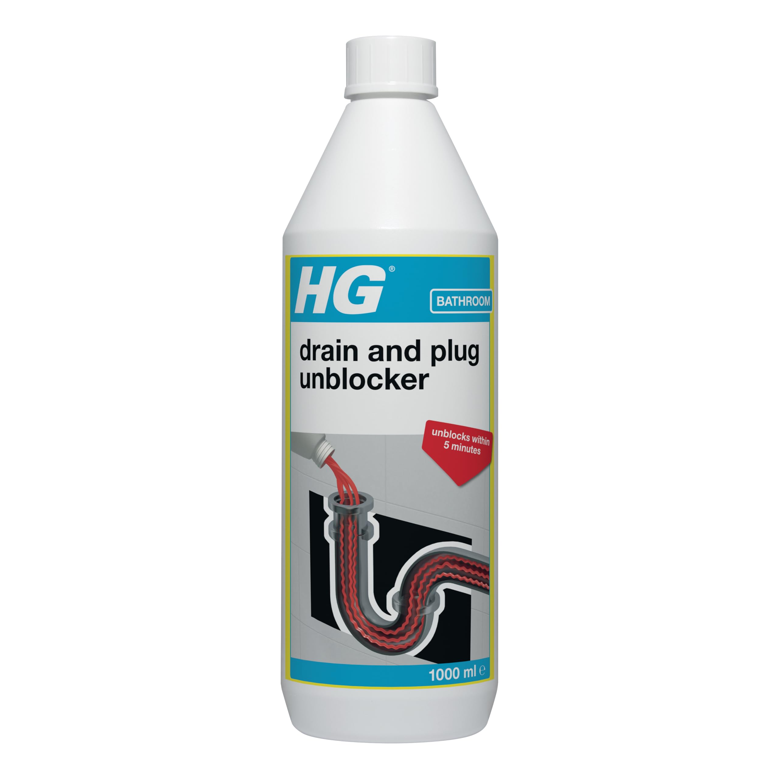 HG drain and plug unblocker 1L