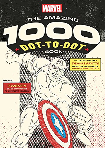 Marvel: The Amazing 1000 Dot-to-Dot Book (Numbers will be small)