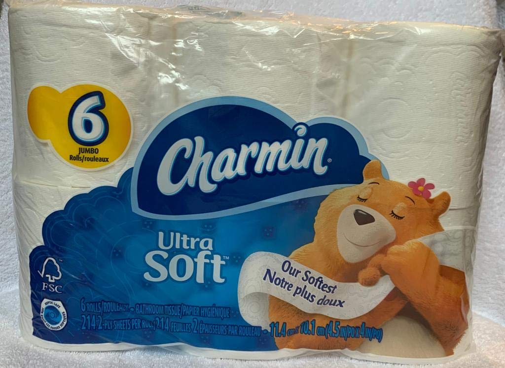 CharminUltra Soft Bathroom Tissue 6 Jumbo Rolls