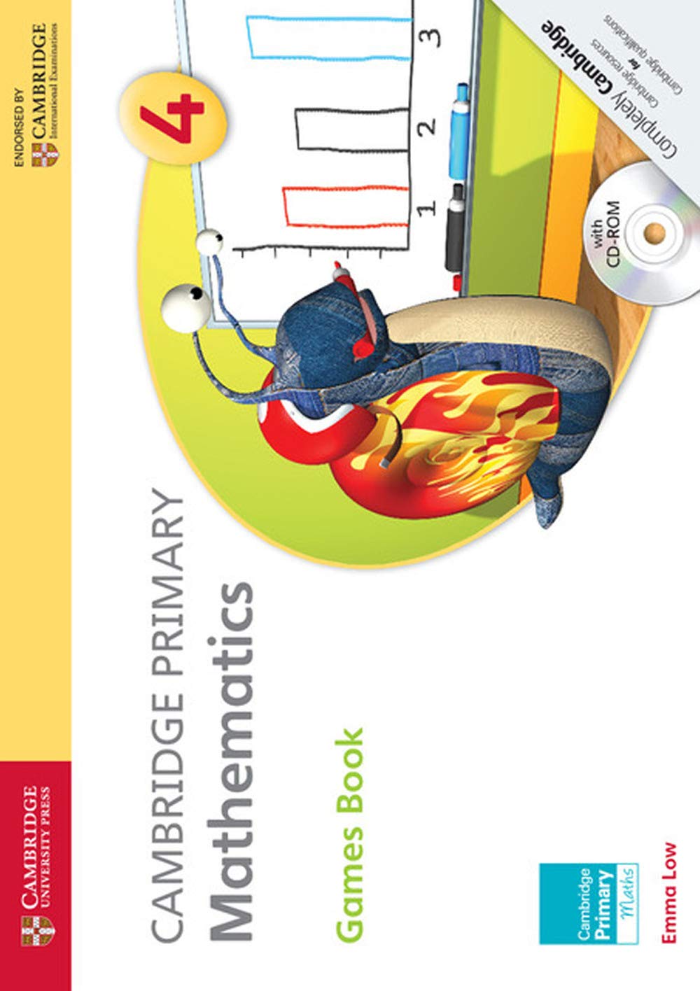 Cambridge Primary Mathematics Stage 4 Games Book with CD-ROM Spiral-bound – 1 January 2014