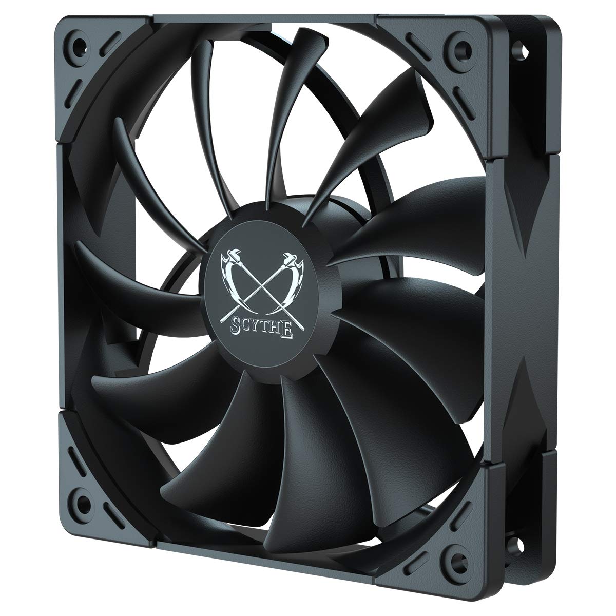 SCYTHEKaze Flex 120mm Quiet Fan, PWM 300-1500RPM, Black