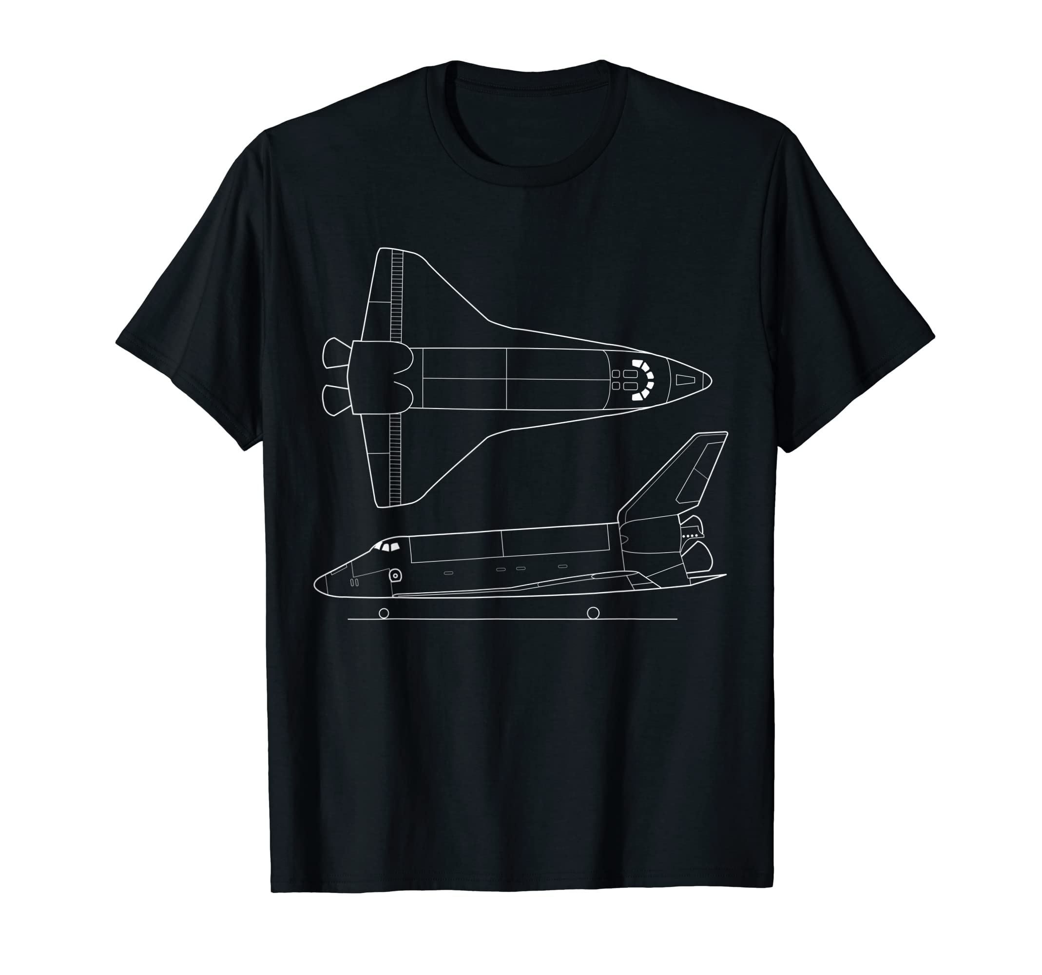 Space Shuttle T-Shirt. Space Shuttle Graphic Tee T-Shirt