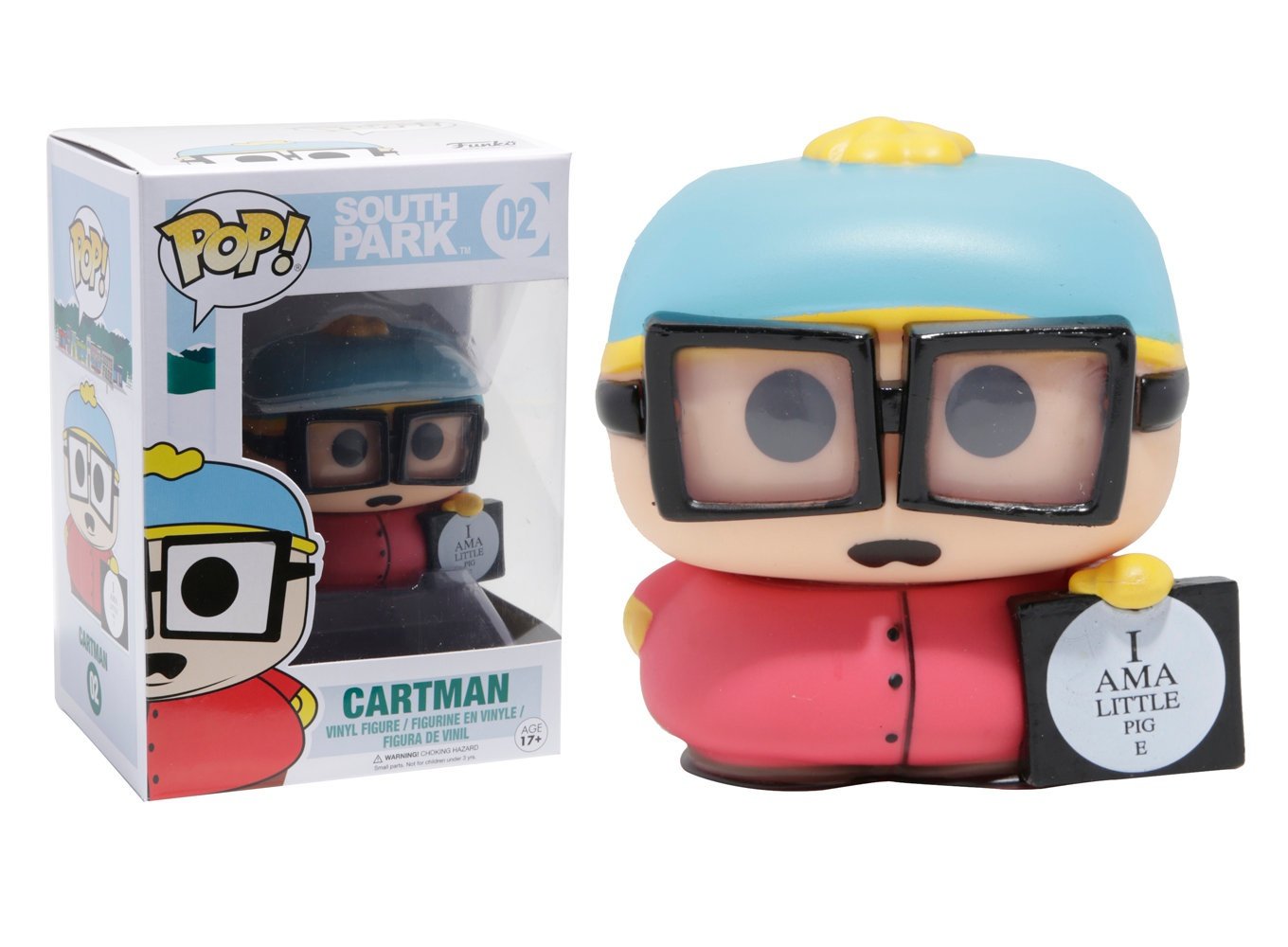 Funko South Park 12416 Pop! Vinyl Figures Cartman Piggy