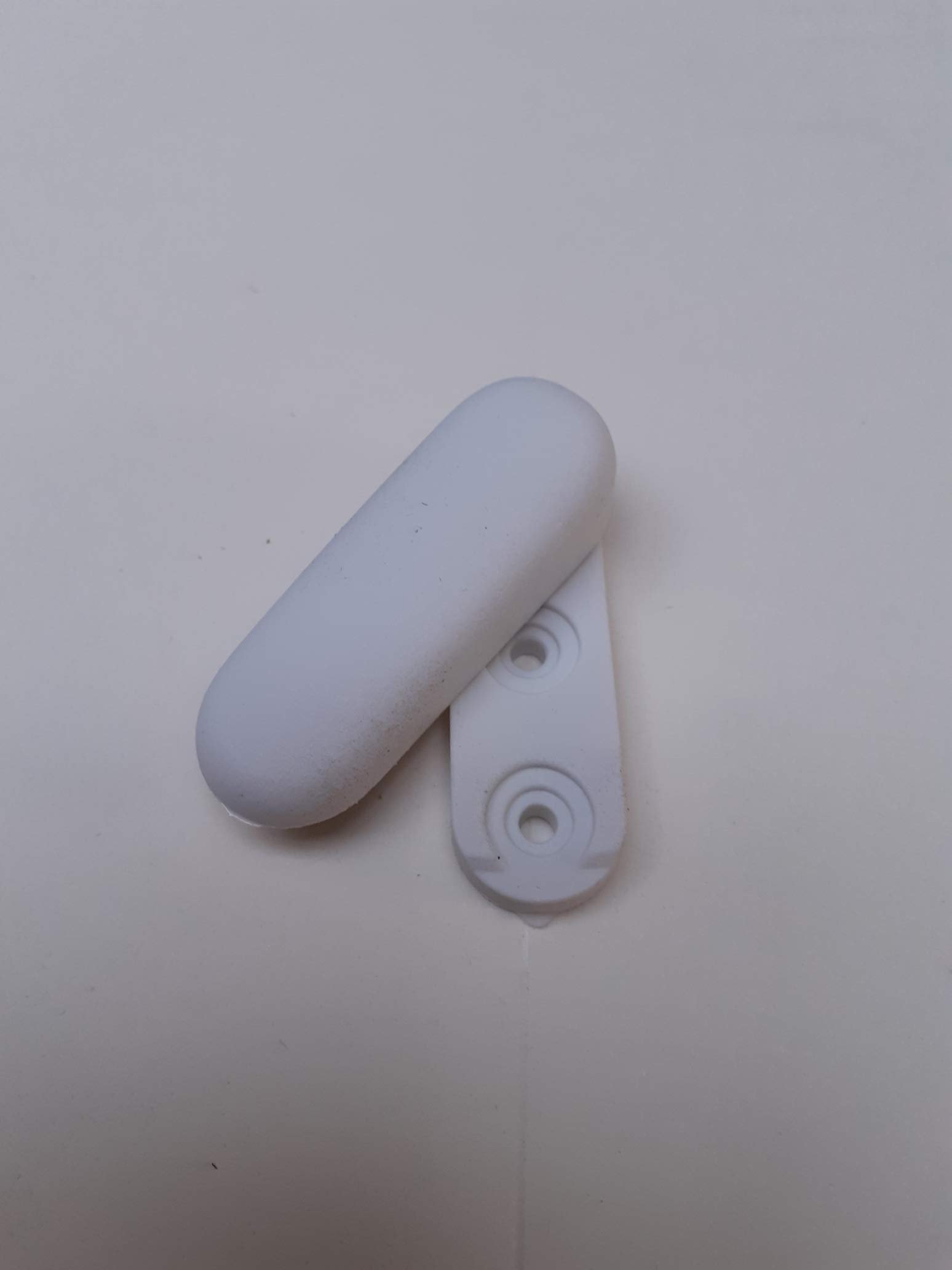 DLS White turn button for caravan, motorhome and boat