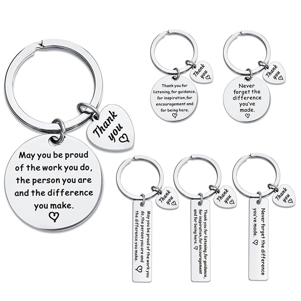 Friendship Gifts Best Friend Keychain, Soul Sister Keychain, Friendship Keychain, Women Keychains, Thank You Gift to Best Friend, Friend Appreciation Gifts, Birthday Gifts for Best Friend (6 Pcs)