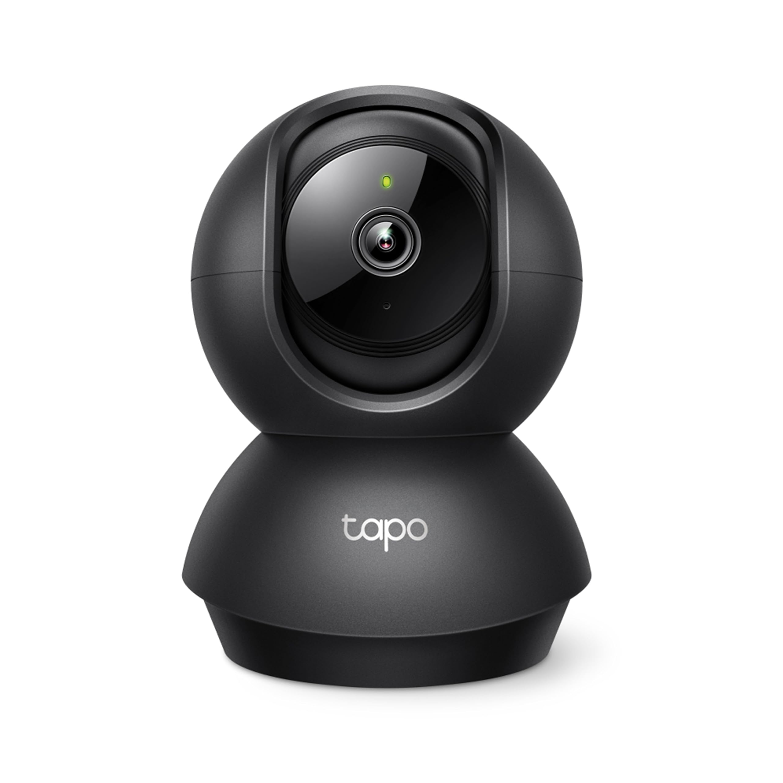 Tapo C201 360° 2MP 1080p Full HD Pan/Tilt Home Security Wi-Fi Smart Camera| Alexa Enabled| 2-Way Audio| Night Vision| Motion Detection| Sound and Light Alarm| Indoor CCTV Black