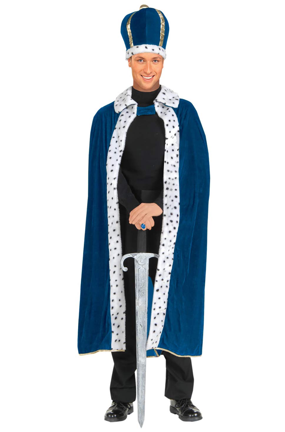 Adult King Crown and Robe Set