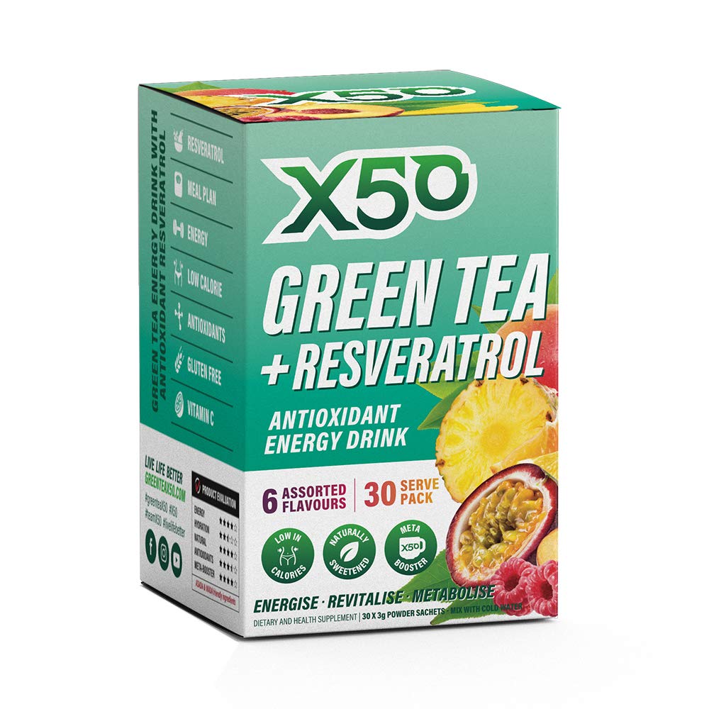 Green Tea X50 Assorted 30 Serve