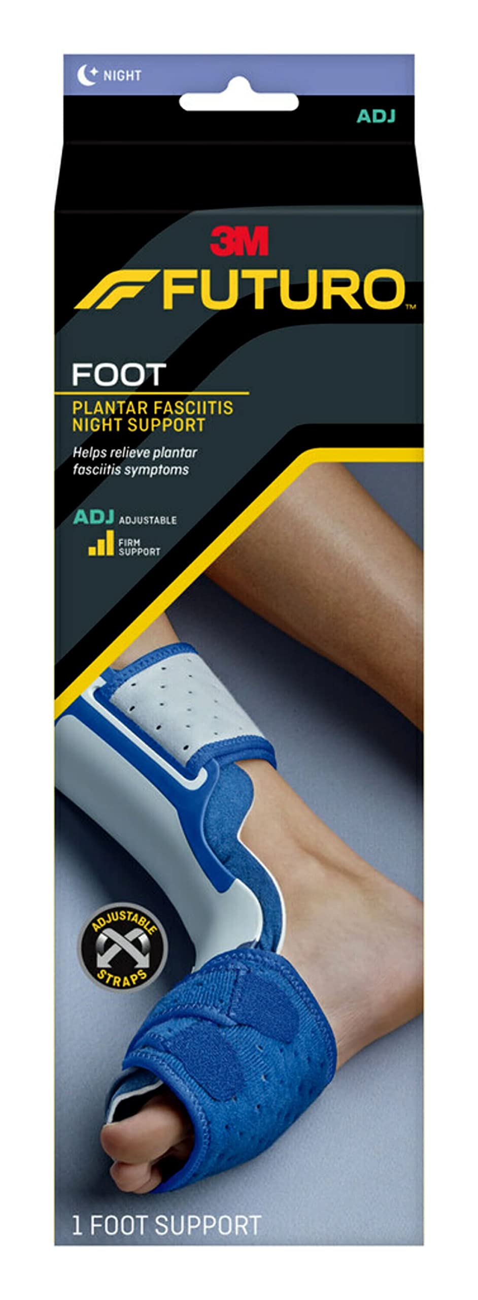 FuturoNight Plantar Fasciitis Sleep Support, Adjustable. 1 Unit/Pack