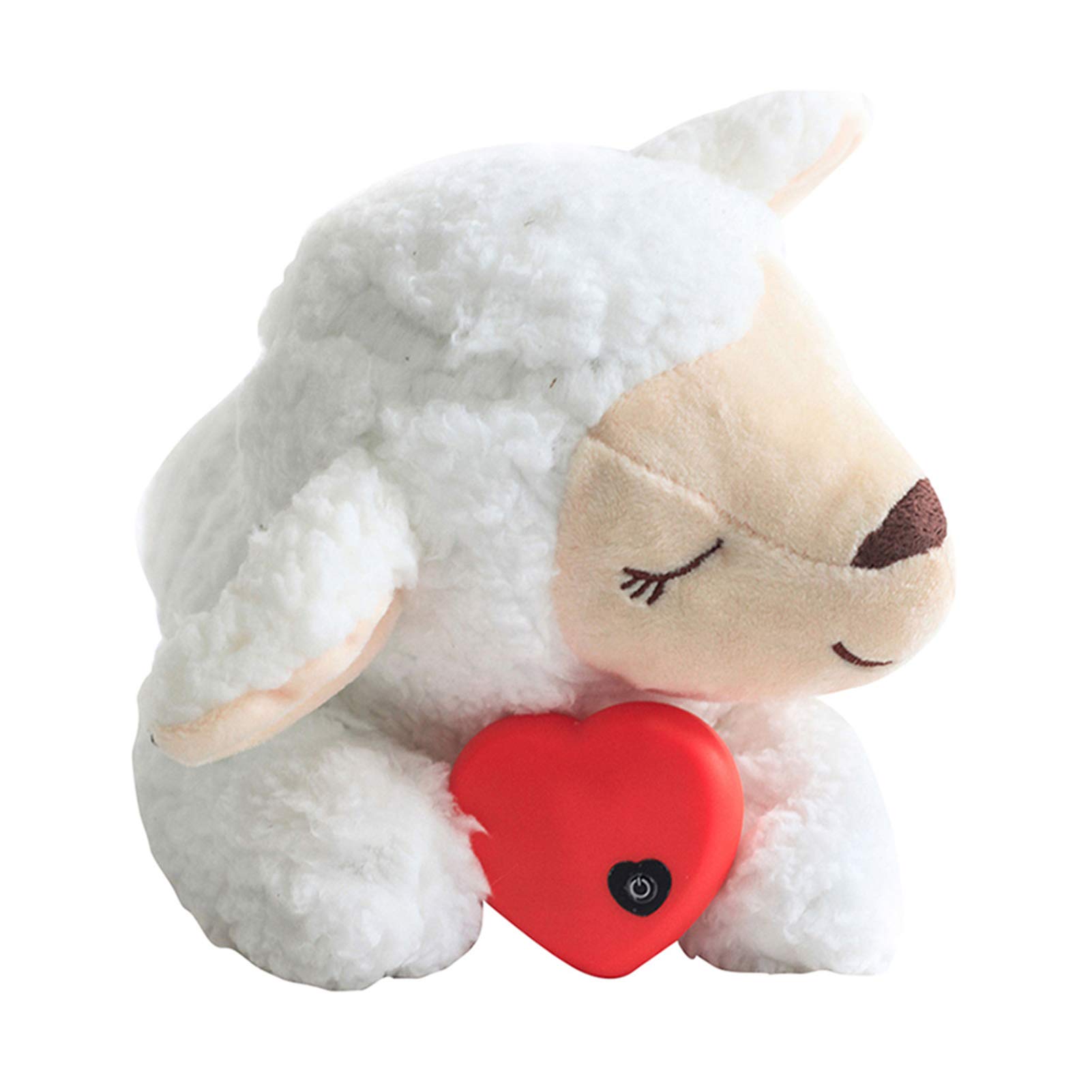 SanmuboPet Plush Toys Super Cuddly Snuggle Plush Toy Puppy Behavioral Training Aid Toy Heartbeat Dog Toy For Rebuild Intimacy, Reduce Pets