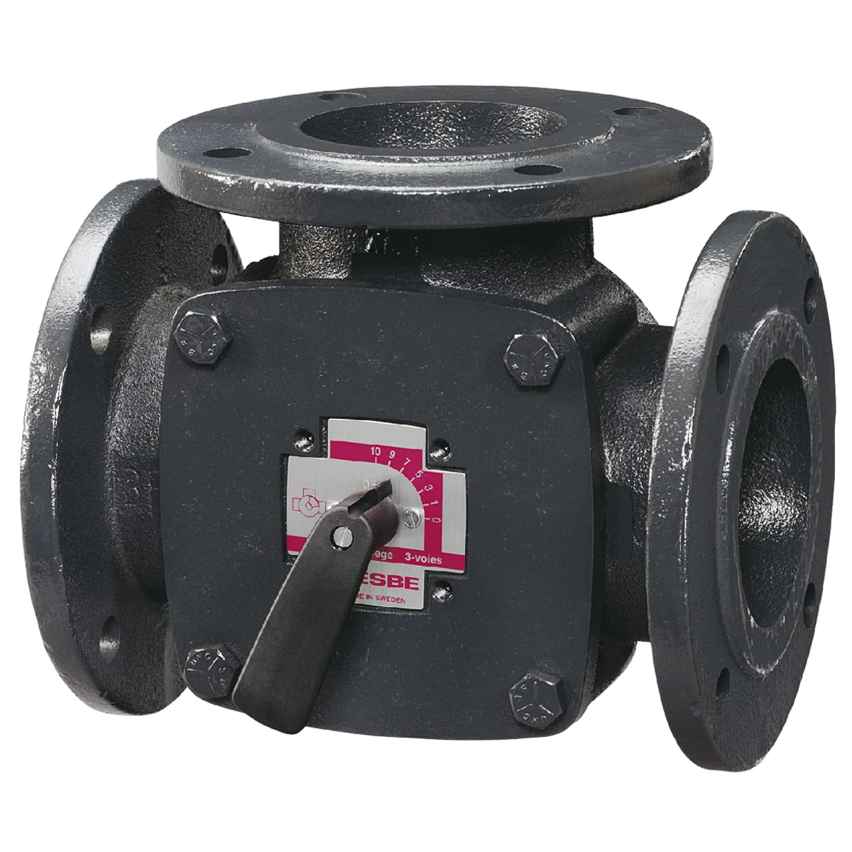 ESBE 3F80 DN80 | 150 Kvs | 3-Way Valve with Flange Connection