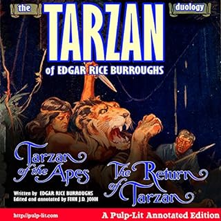 The Tarzan Duology of Edgar Rice Burroughs Audiobook By Finn J.D. John, Edgar Rice Burroughs cover art