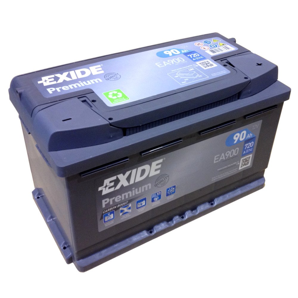 Exide Premium Carbon Booster EA 900 12 V 90AH Starter Battery New 2014/15 Model