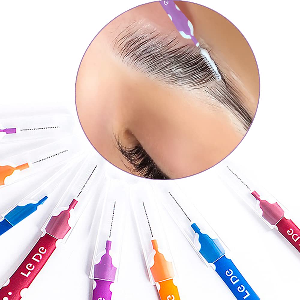 IoliteLash + Brow Nano Comb/Nano Brush 7pcs Lash & Brow Nano Combo allows to comb even the smallest and the most stubborn lashes and Brow hair for perfect lash & Brow lifting procedure every time.