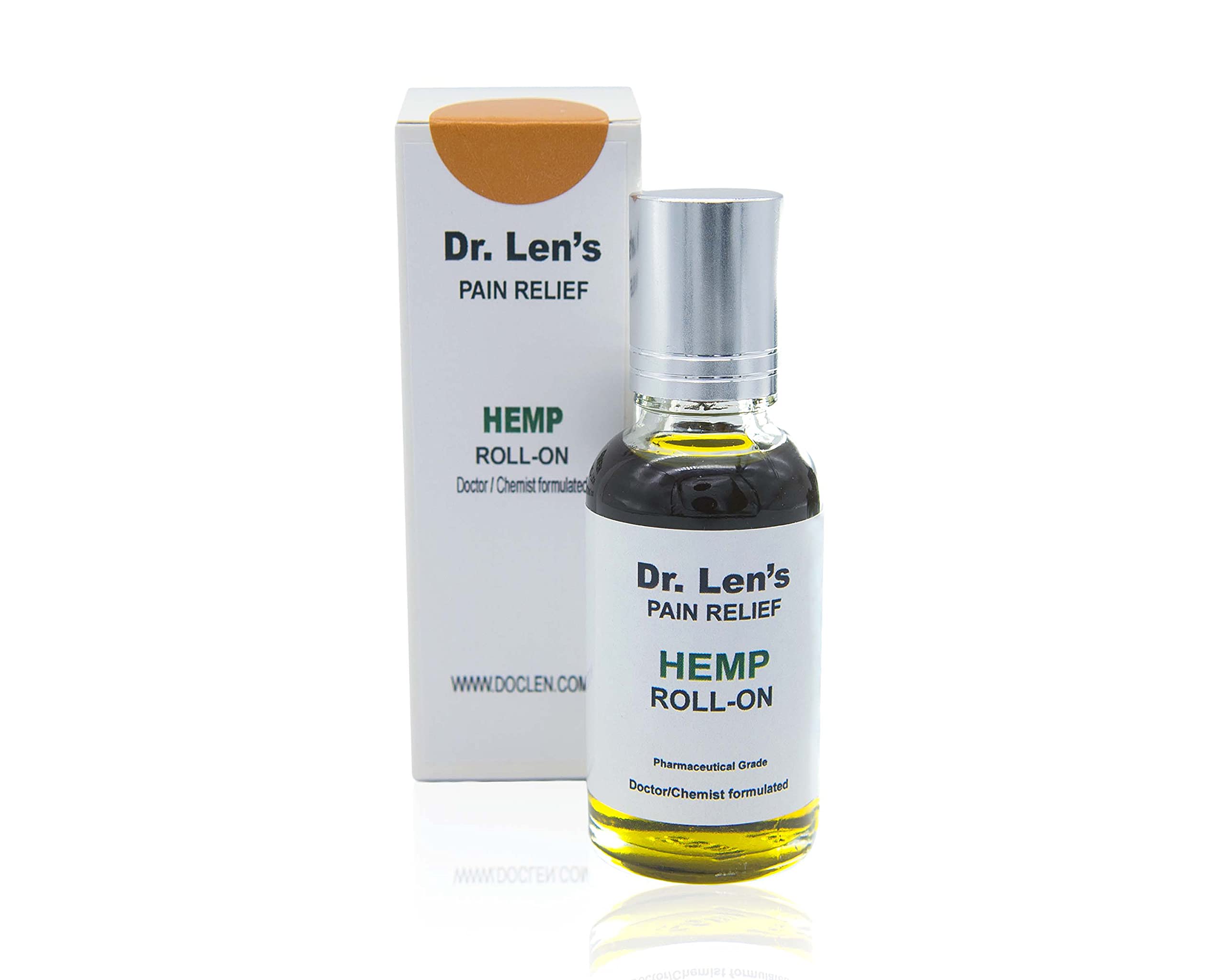 Hemp Pain Roll On - Pharmaceutical Grade; Doctor & Chemist Formulated(M.D. & PhD);for Muscle & Back Pain and Arthritis