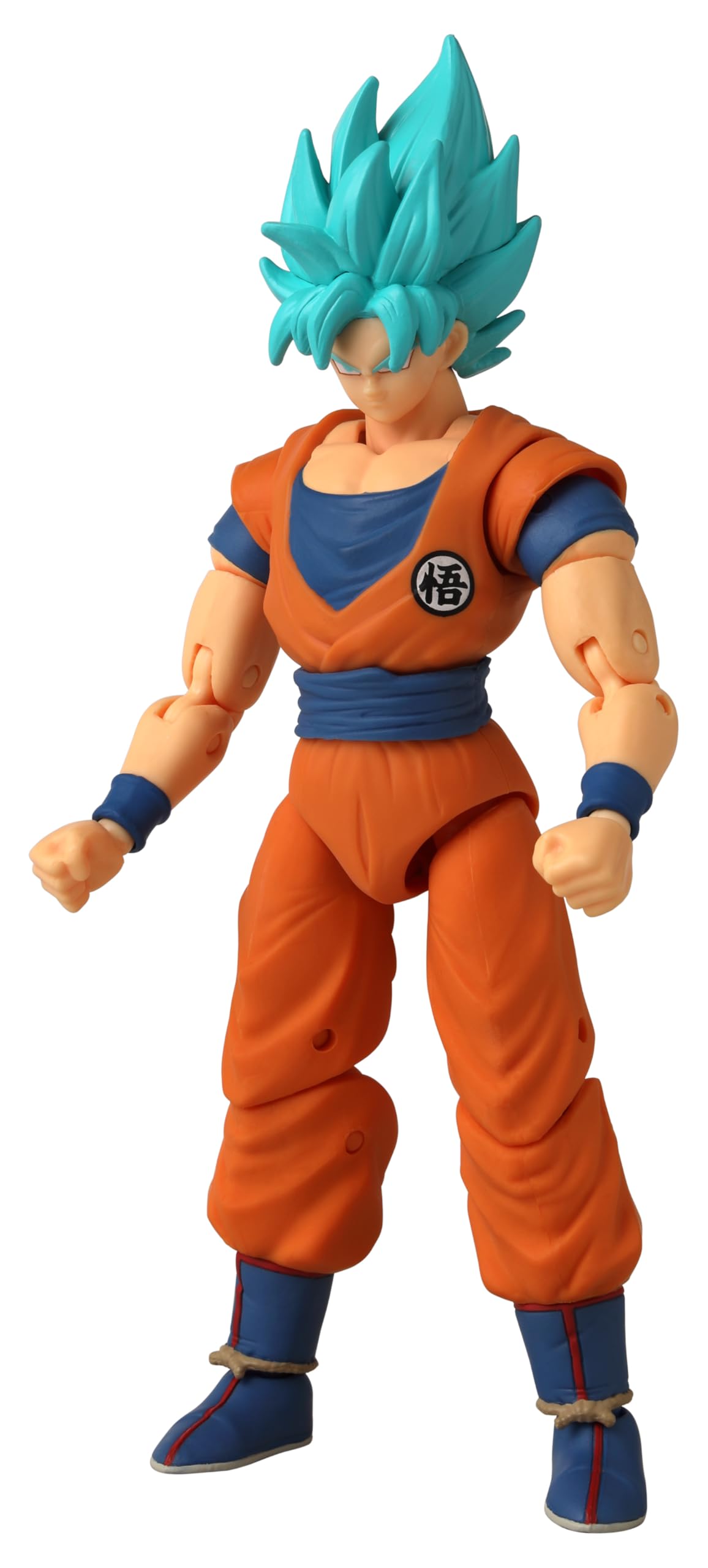 BANDAI Dragon Stars Figures Super Saiyan Blue Goku V2 | Dragon Ball Super Goku Action Figure | 17cm Articulated Dragon Ball Figure Dragon Stars Anime Figures | Anime Gifts And Anime Merch