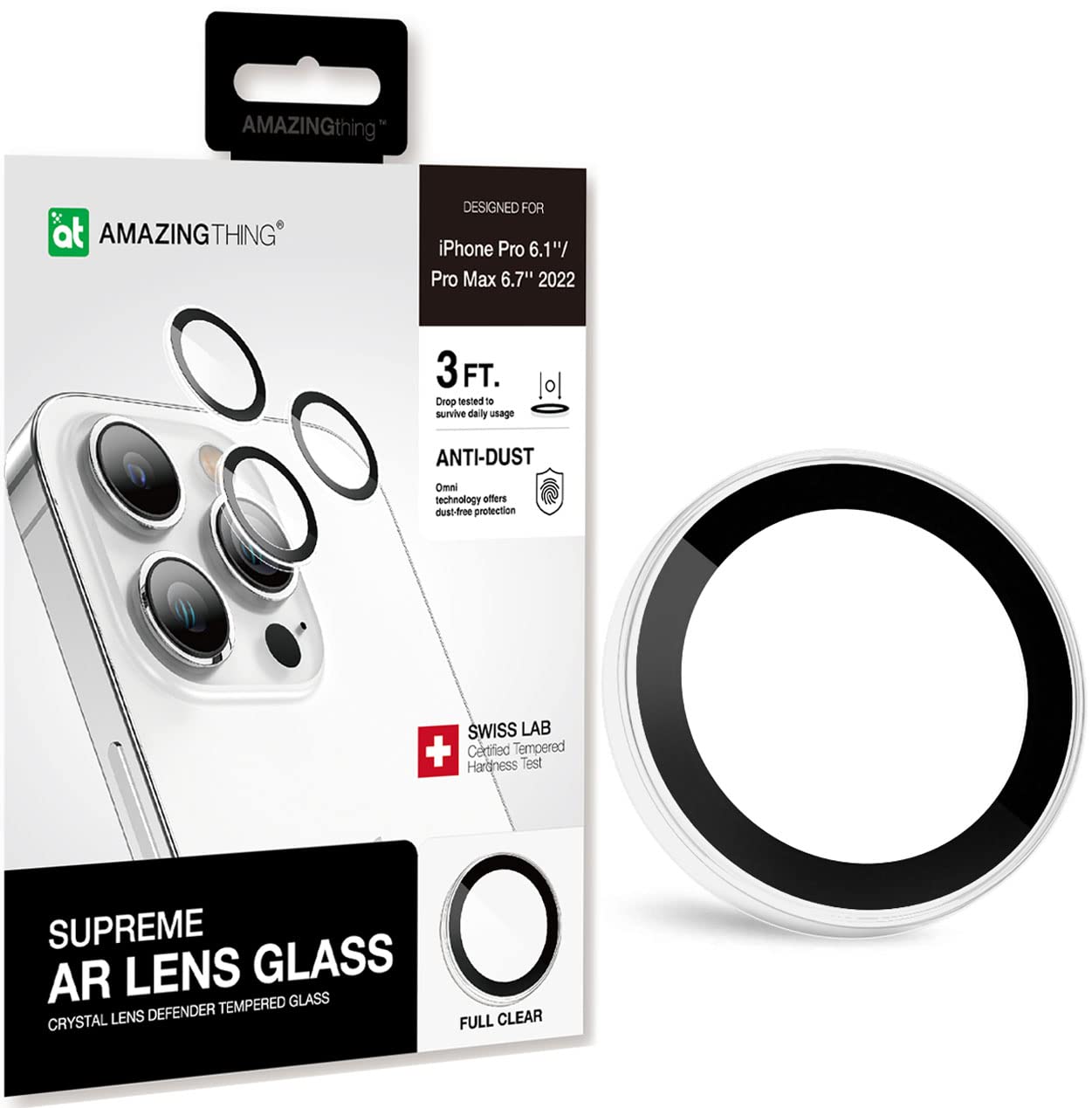 AMAZINGthing Camera Lens Protector - Full Clear