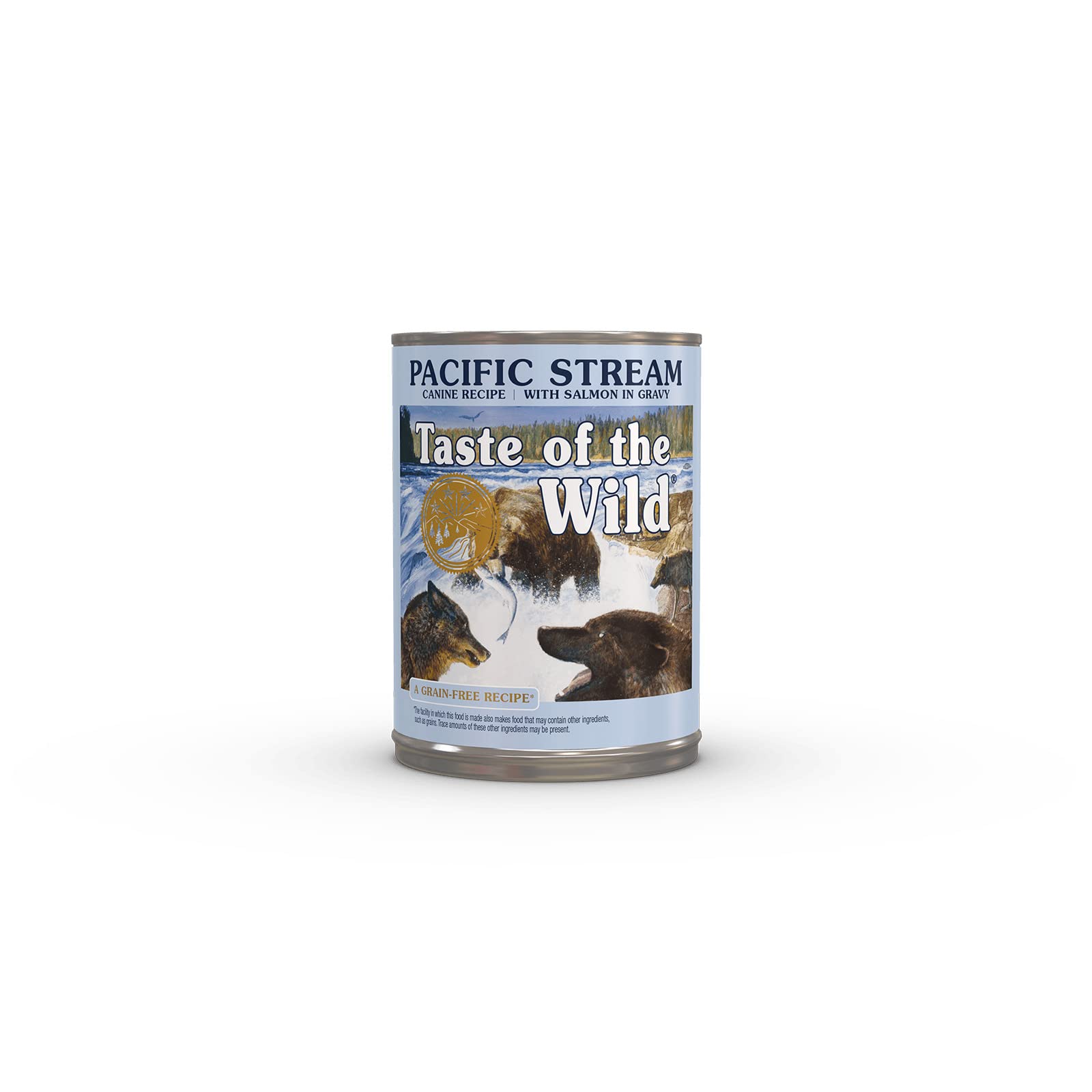 Taste of the Wild Pacific Stream Canine Dog Food Can 390Grm Ir