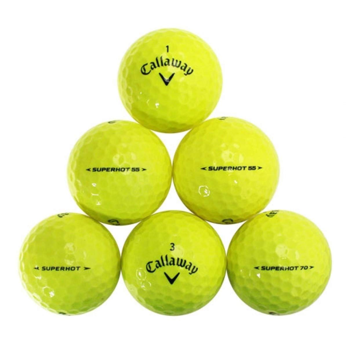 Yellow Premium Brand Golf Balls