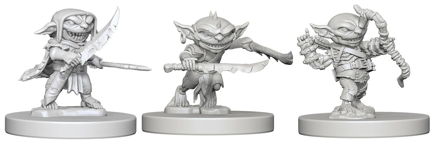 WizKids Pathfinder: Deep Cuts Unpainted Miniatures: Goblins