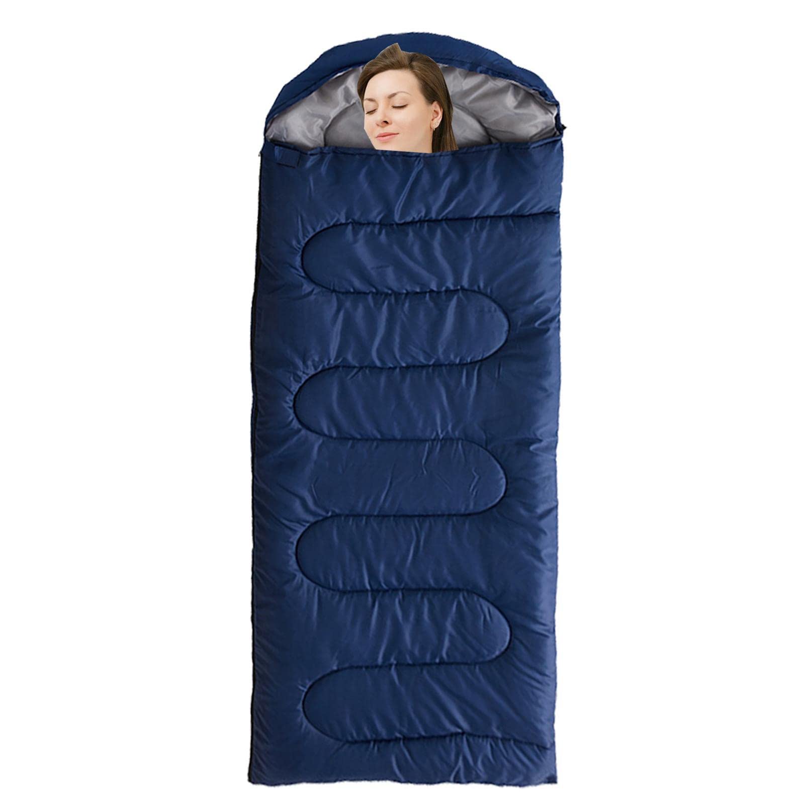 Sleeping Bags for Adults - Moistureproof Adult Sleeping Bag,Portable Envelope Backpack Sleeping Bag for Outdoor Travel