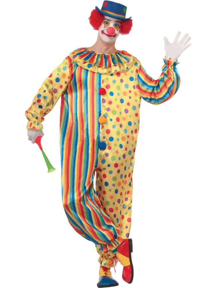 Rubie'sForum Novelties Men's Spots The Clown Costume, Multi, X-Large, Multi, XL