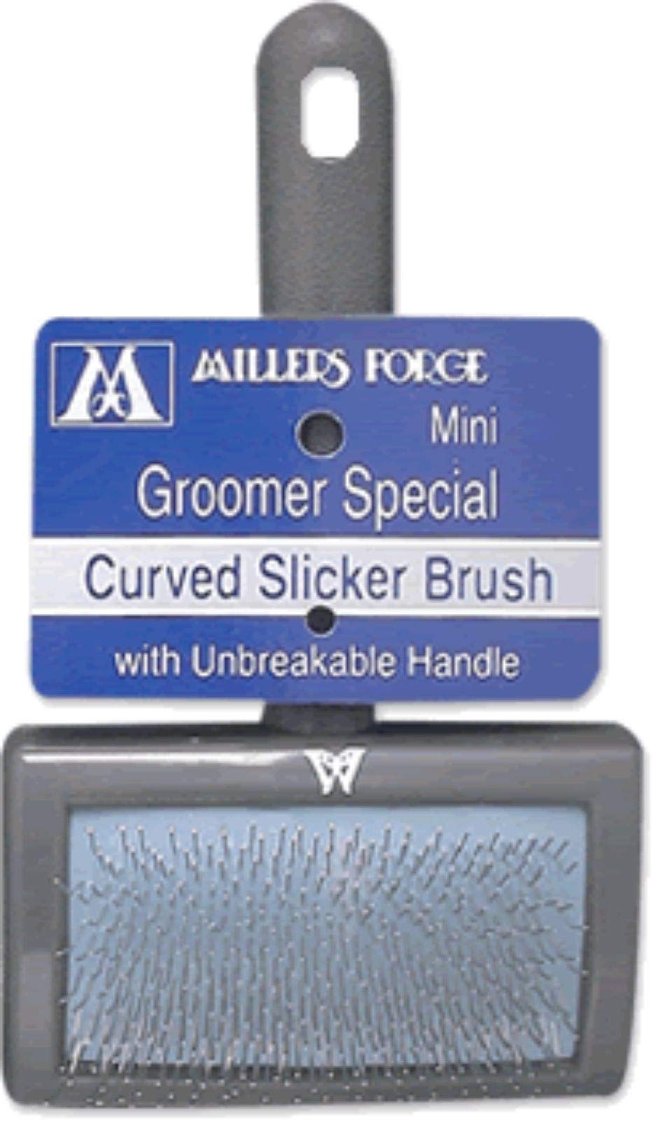 Millers Forge Curved Slicker Brush Mini