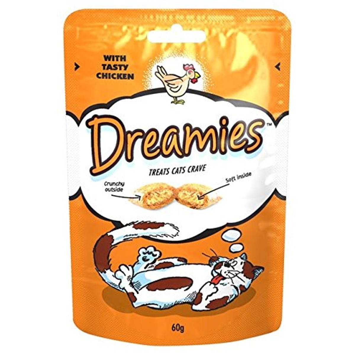 DreamiesCat Treats with Tasty Chicken (60g)