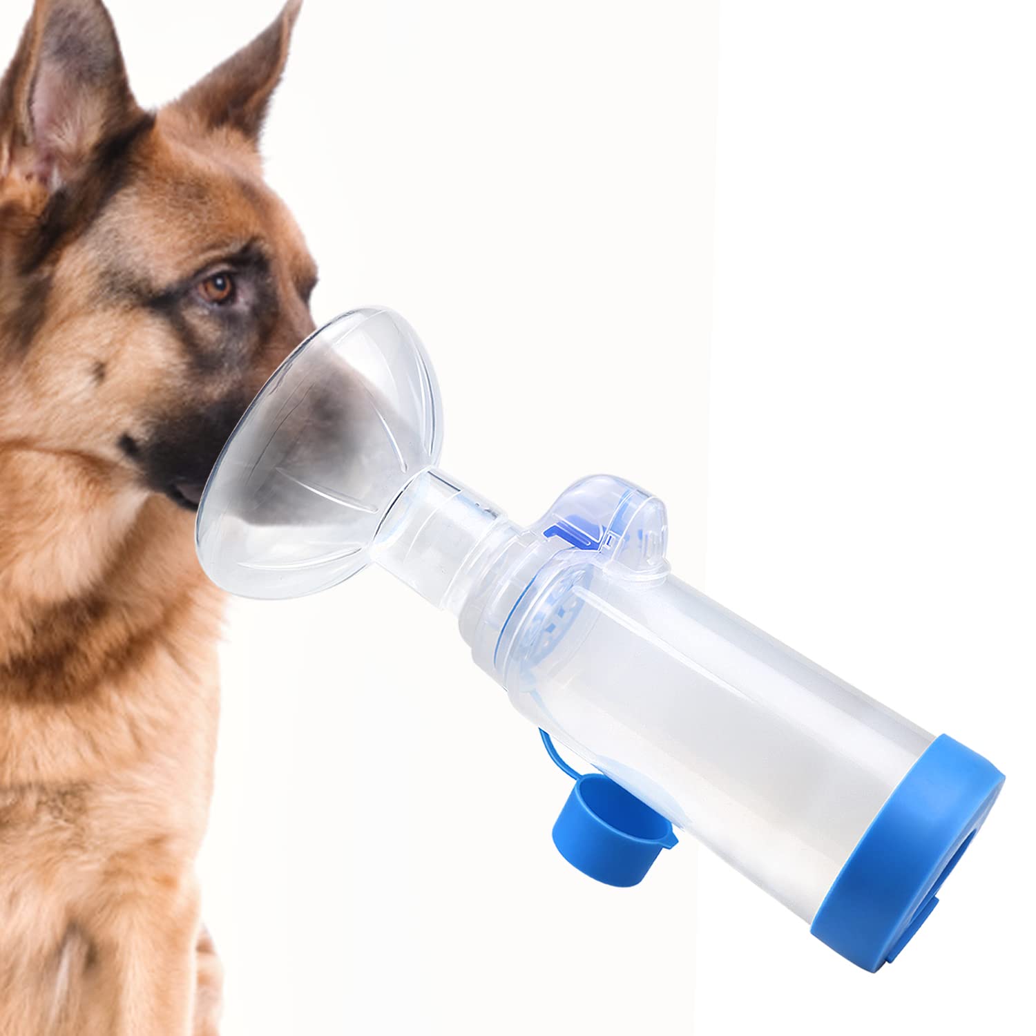 Xunboo Chamber for Pets Inhaler Spacer for Cat or Dog Handheld Spacer with Exclusive Breathing Indicator (for dogs)