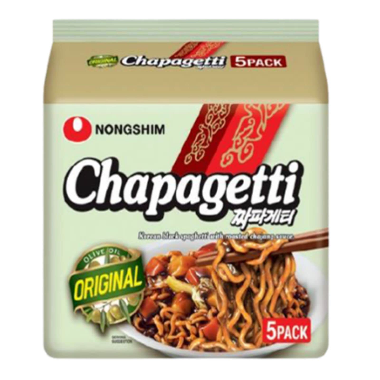 Nongshim Chapagetti, 140g (Pack of 5)