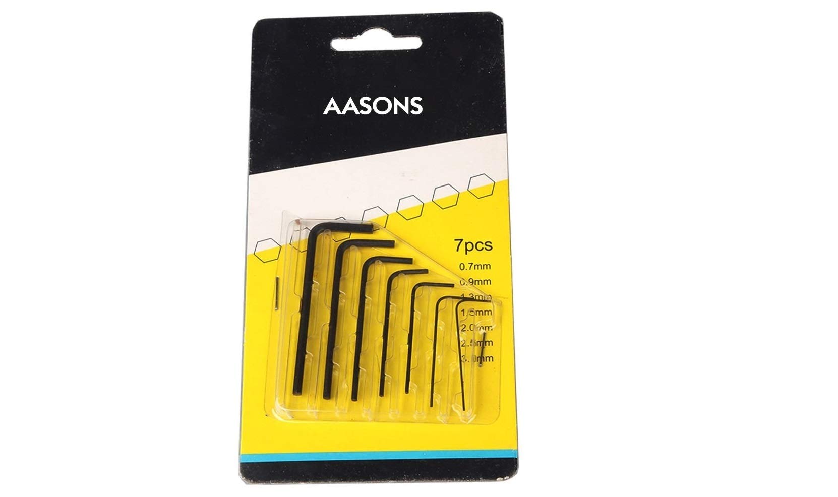 Tools-4-All Dayton Micro Size Allen Key 7 Pieces Set, Hex