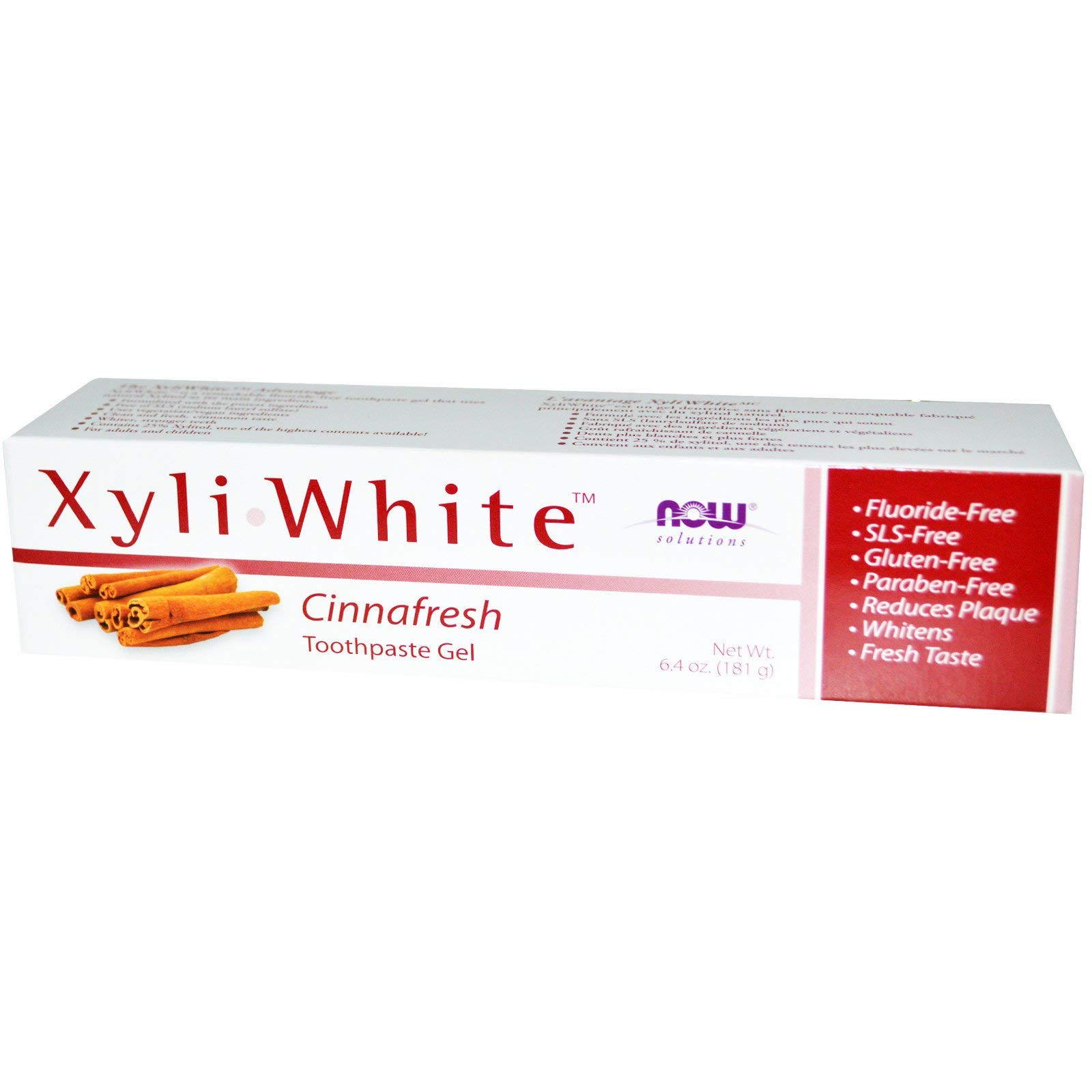 Now Foods XyliWhiteCinnafresh Toothpaste