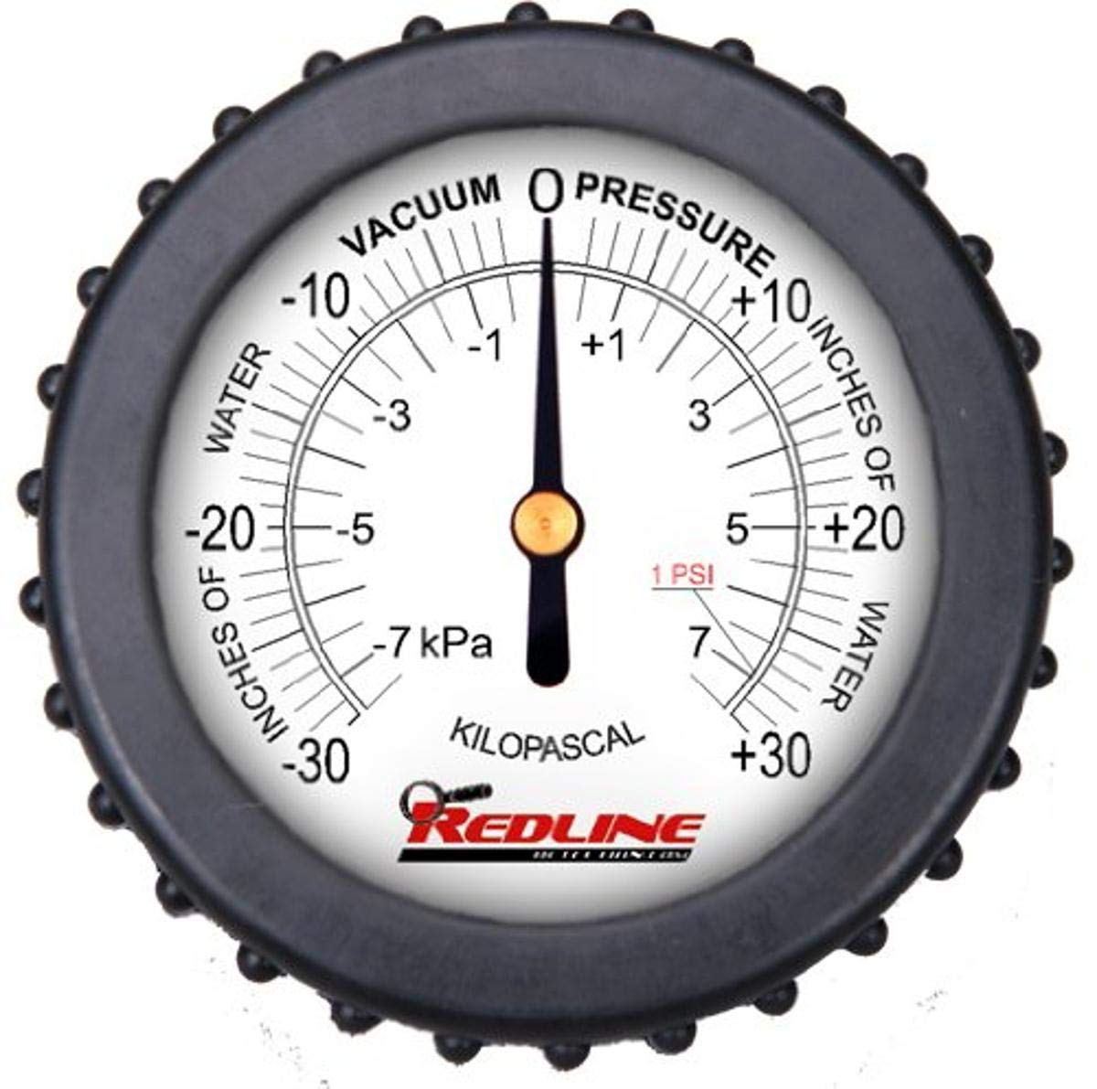 Redline DetectionReplacement Compound Pressure Gauge for Smoke Pro Total Tech (96-0037)