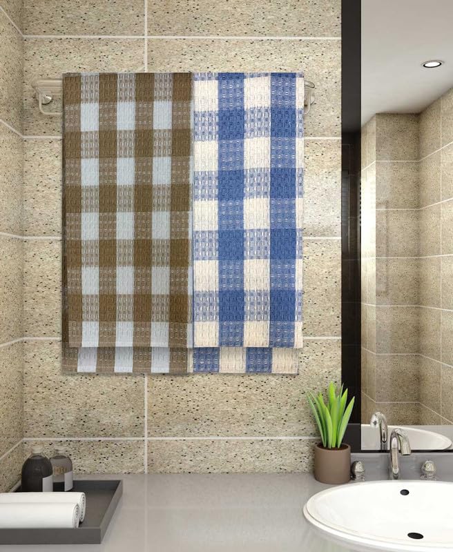 Athom Trendz Presents Athom Living Woven Light Weight Bath Towels, Made up Cotton, Soft & Skin Friendy, Water Absorbent and Dries Quickly, Ideal for Travel Usage.