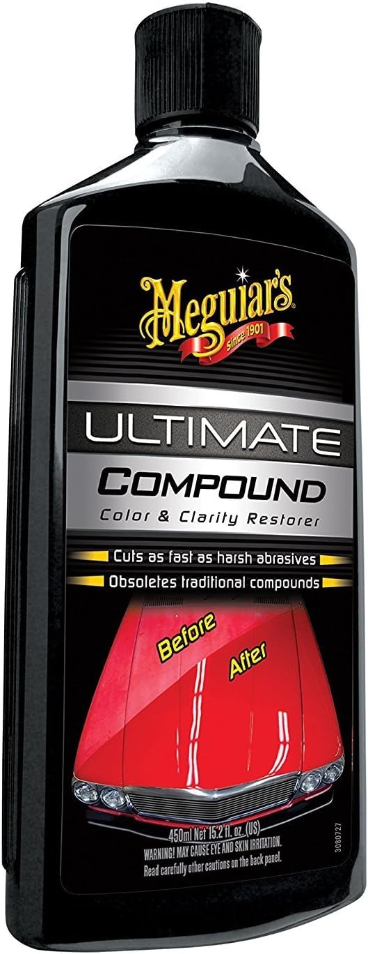 Meguiars Ultimate Compound Cuts Fast and Removes Swirl Marks