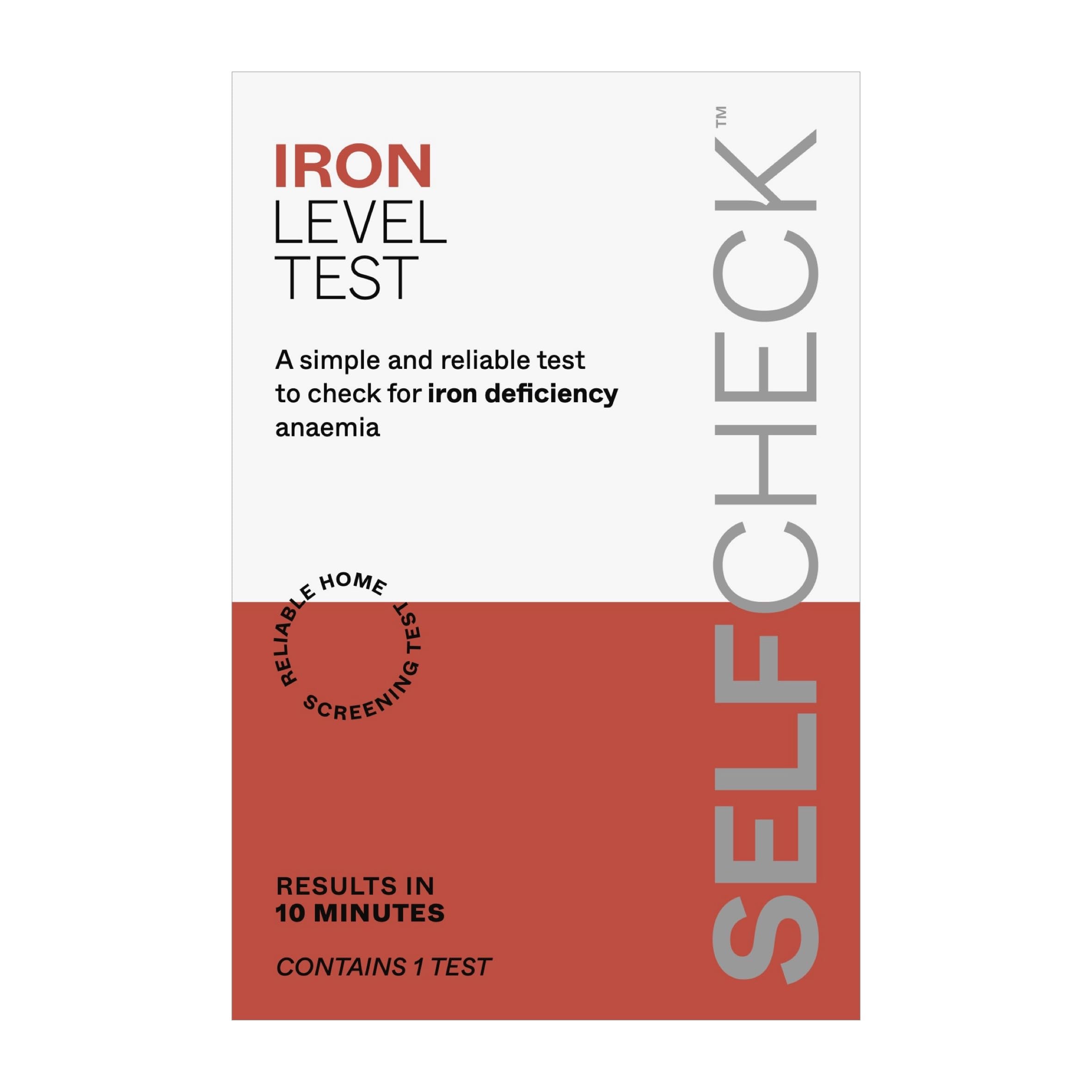 SELFCHECK Iron Level Test