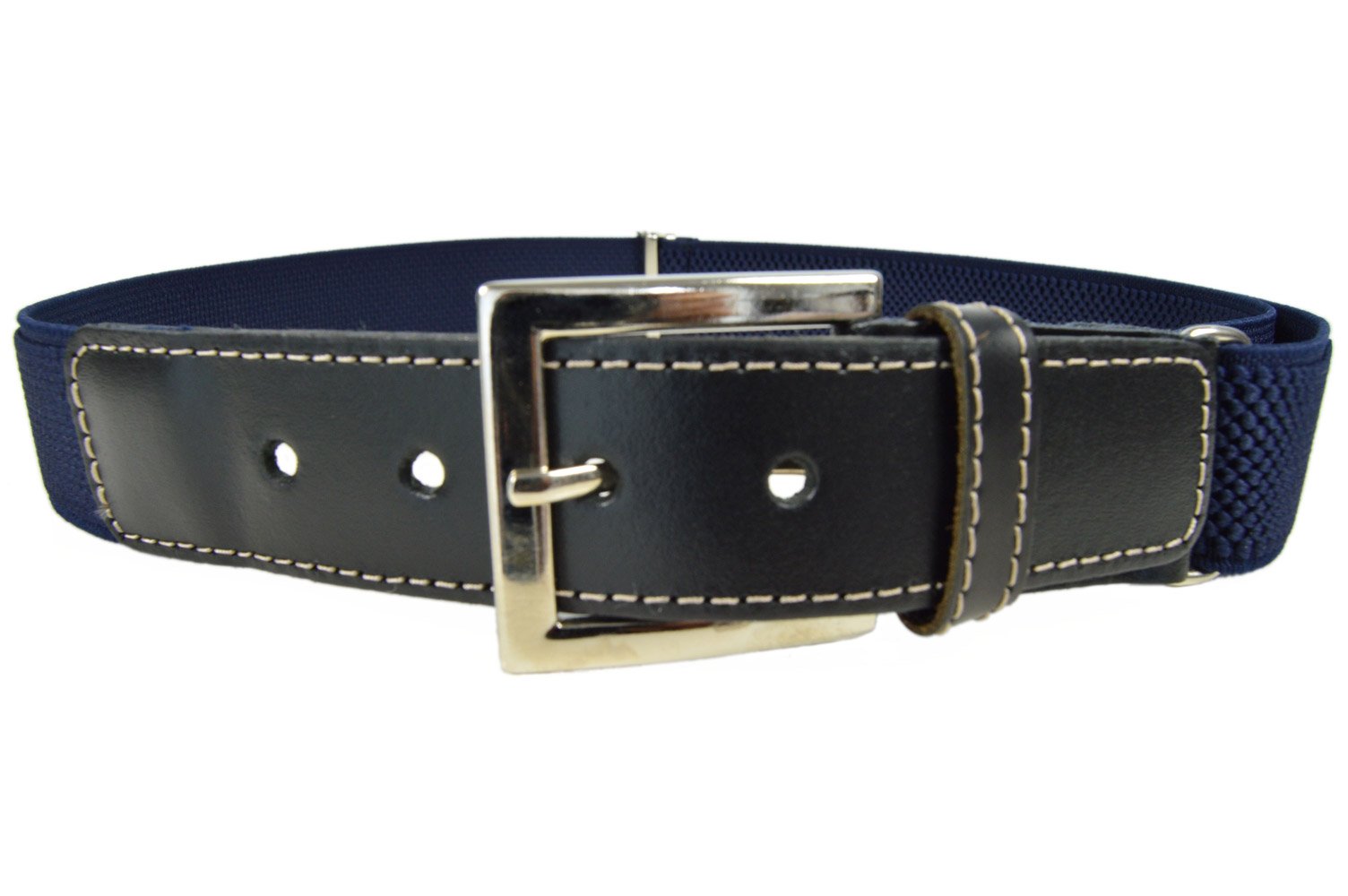 Olata Junior/Childrens 1-15 Years Adjustable Stretch Belt with Buckle/Leather Fittings