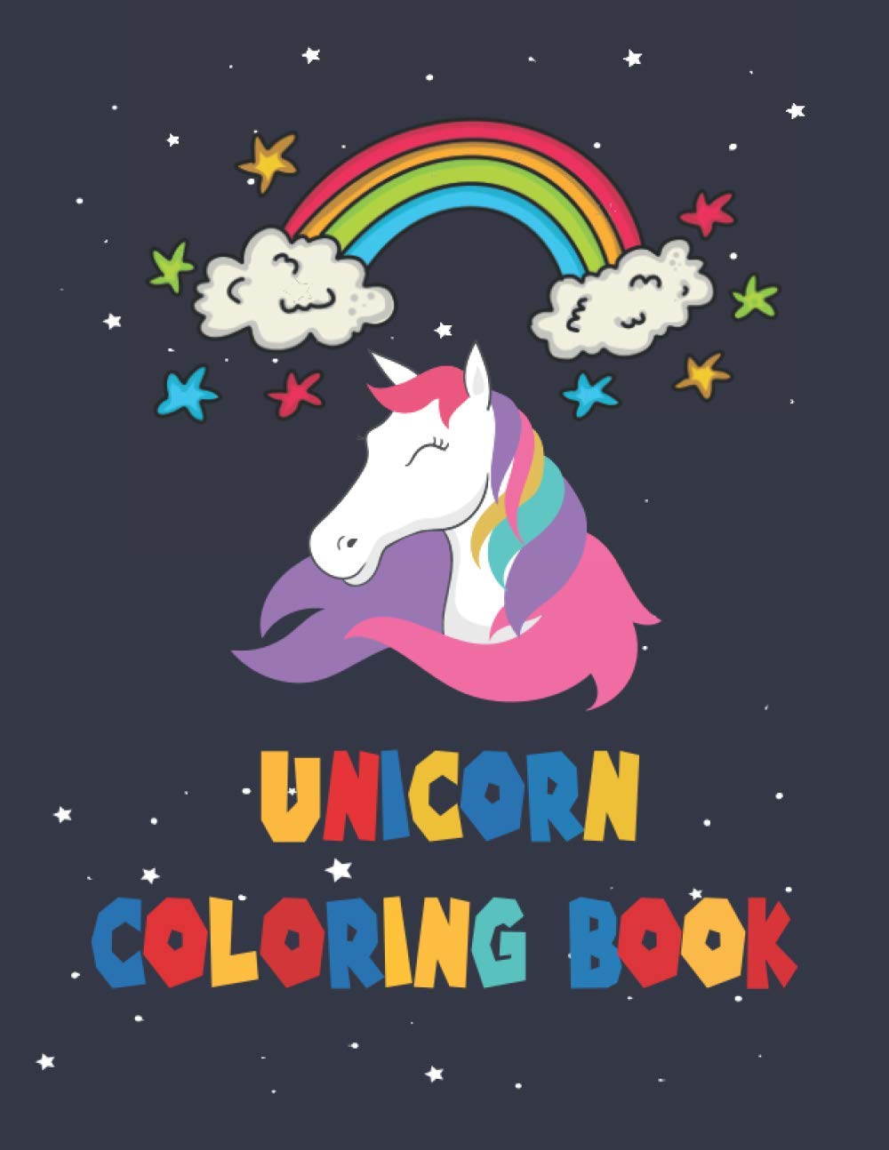 Unicorn Coloring Book: For Kids Ages 4-8