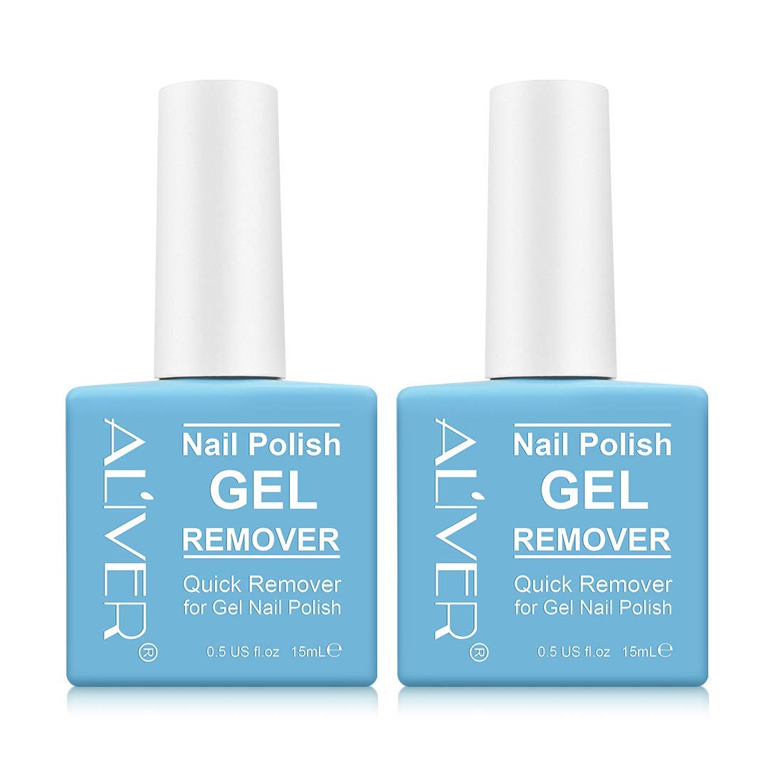 Gel Nail Polish Remover,finger Professional Easily Quickly Removes Soak-Off Gel Polish, Quickly Easily, Don't Hurt Your Nails Natural,Gel,Sculptured Nails - 2 Pack