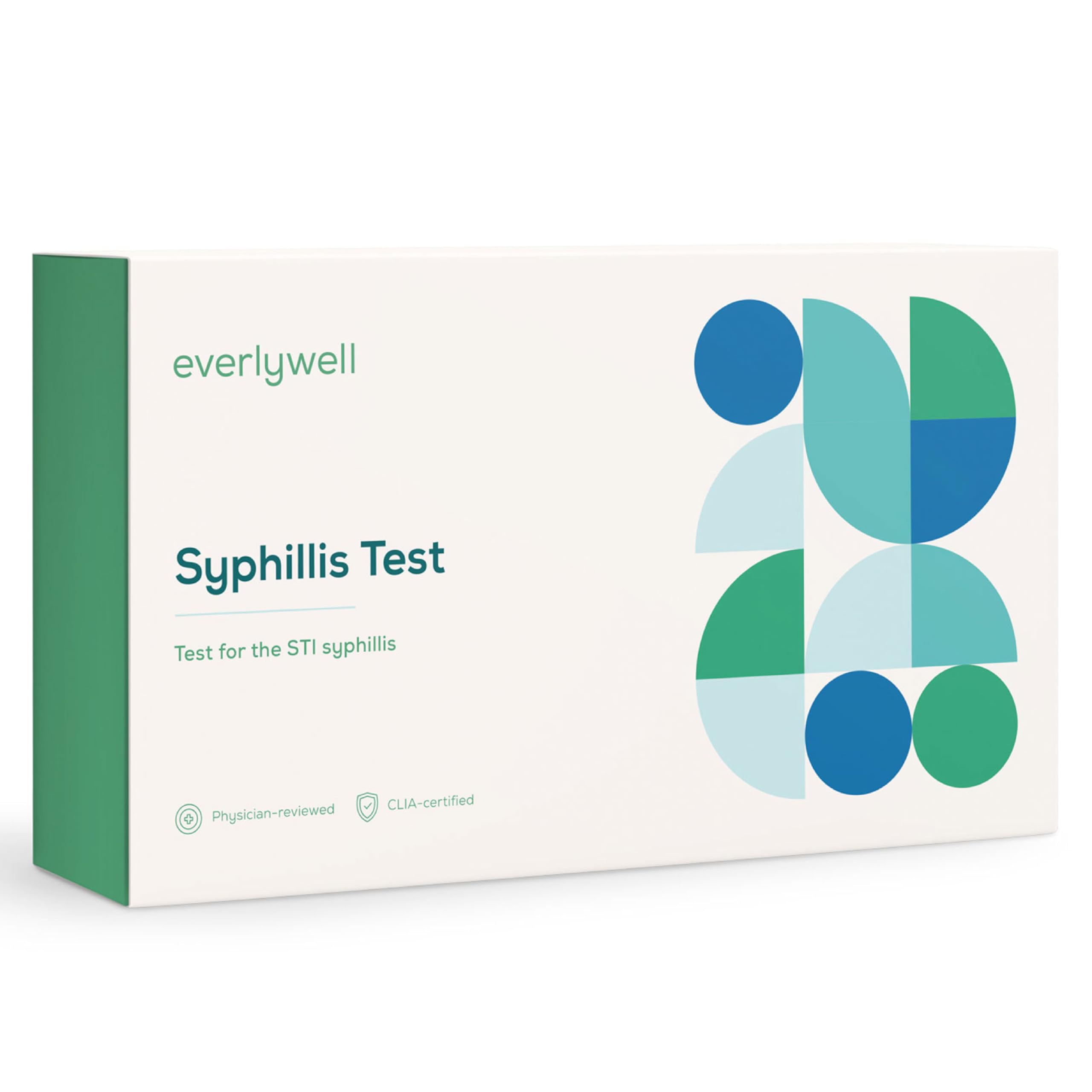 Everlywell Syphilis Test - at-Home Collection Kit - Discreet, Accurate Results from a CLIA-Certified Lab Within Days - Ages 18+