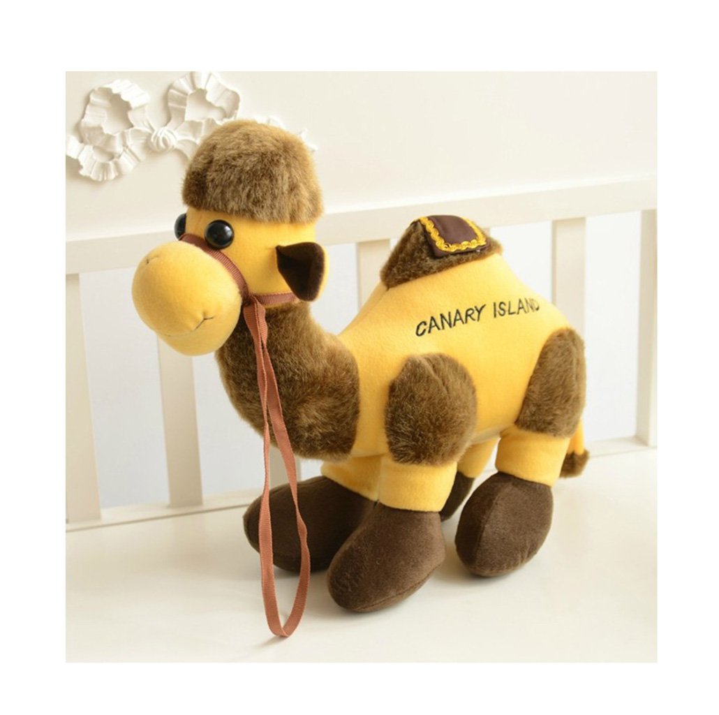 Tickles Yellow Island Camel Stuffed Soft Plush Animal Toy for Kids (Color:Yellow Size:40 cm)