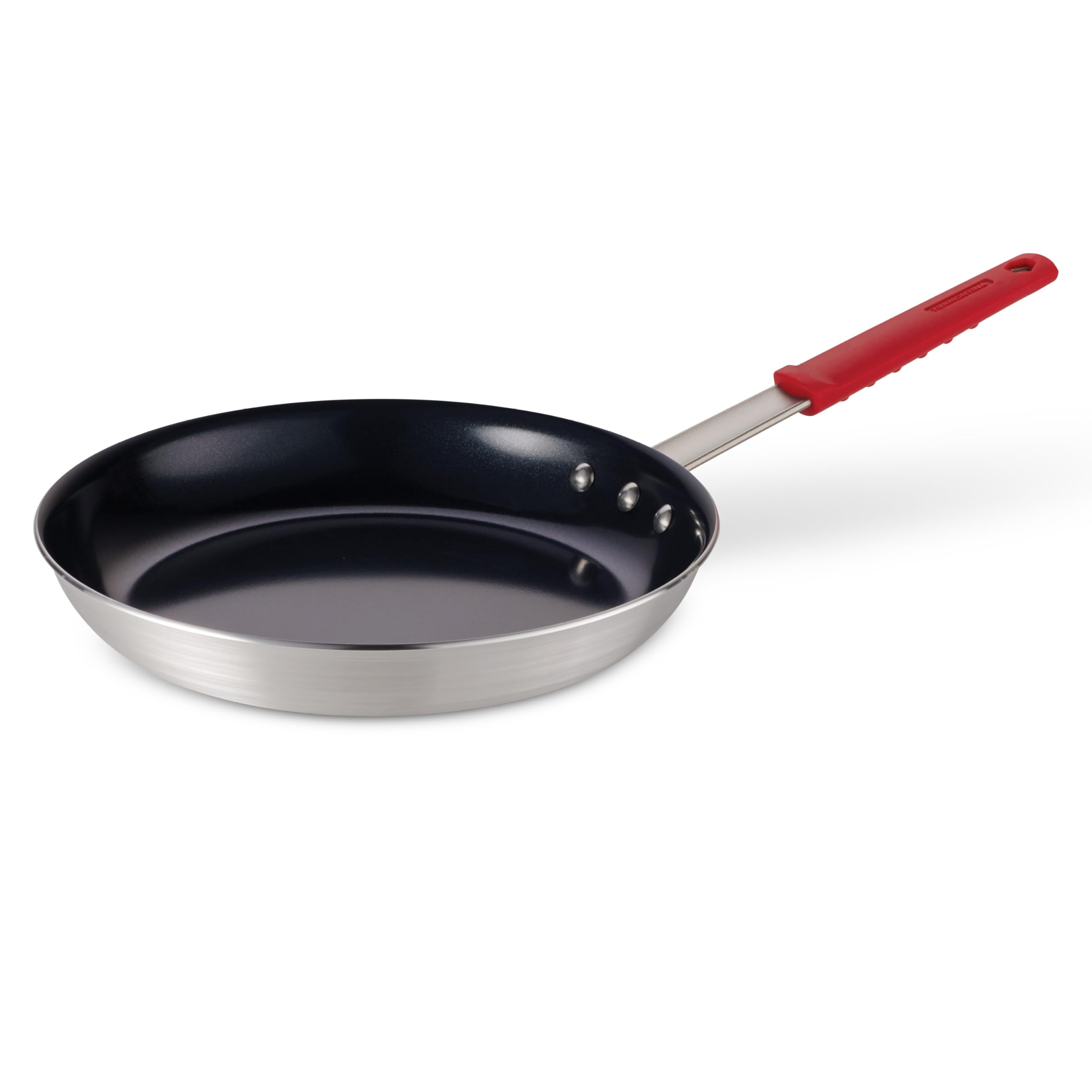 TramontinaCeramic Nonstick Restaraunt Fry Pan, 12 Inch, Black, Professional Series, Dishwasher and Oven Safe, 80114/061DS