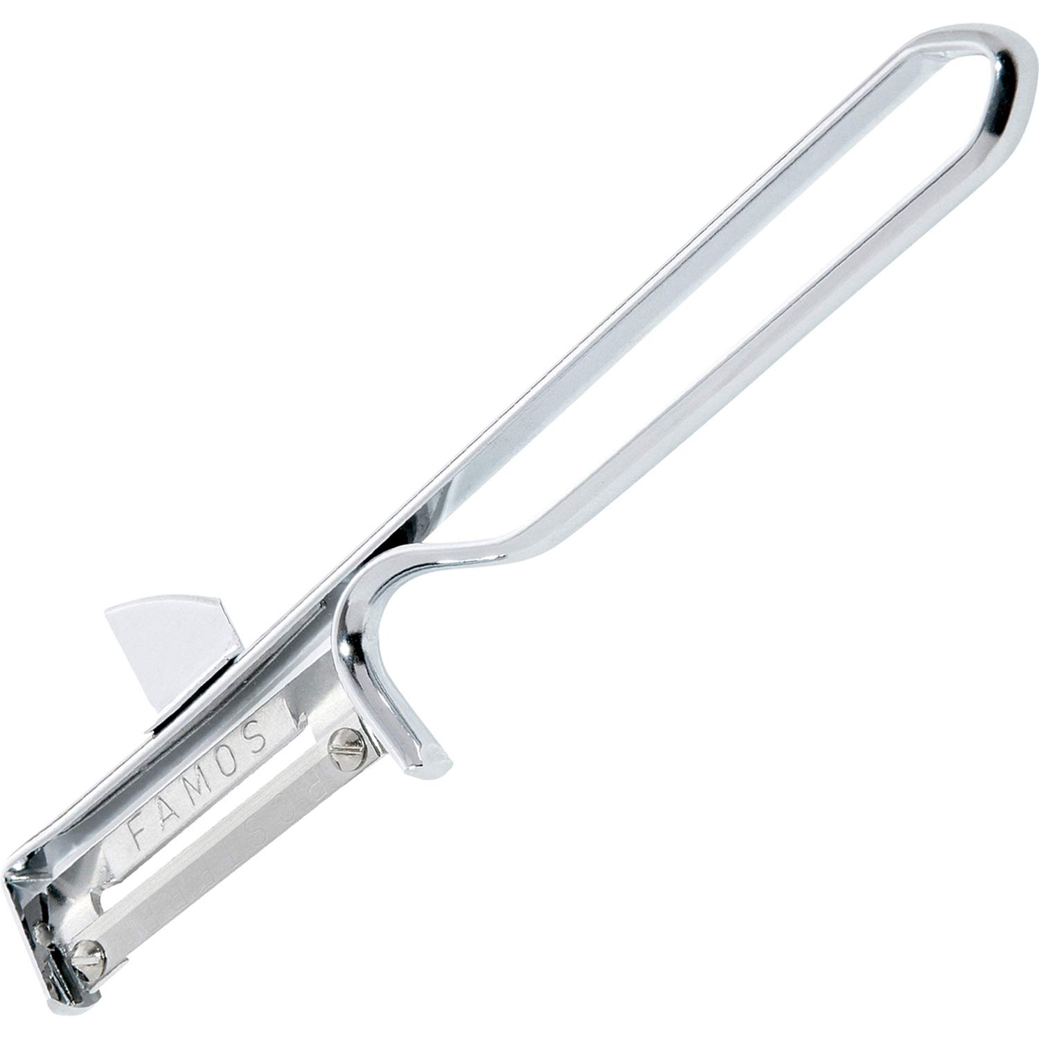 Westmark Original Famos Classic Swivel Peeler, Stainless Steel, Silver, 15.7 x 4.1 x 0.7 cm