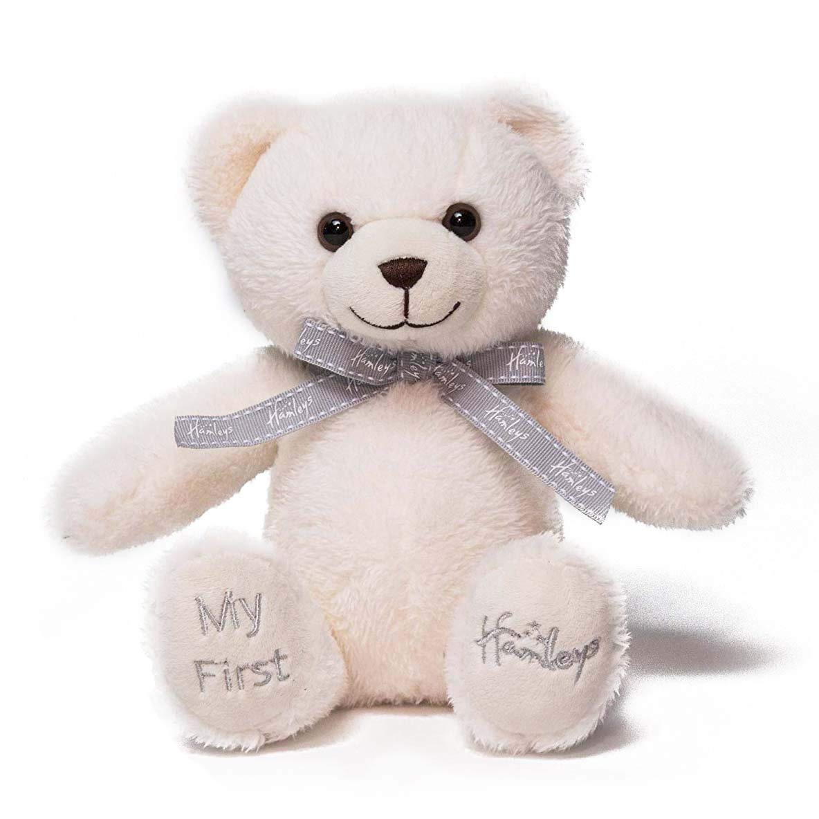 Hamleys My First Bear Soft Toy, White